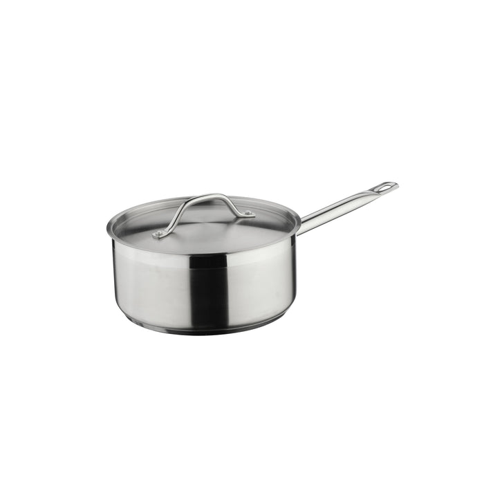 grunwerg Commichef+ Stainless Steel Saucepan and Lid - 16cm