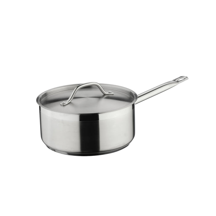 grunwerg Commichef+ Stainless Steel Saucepan and Lid - 18cm
