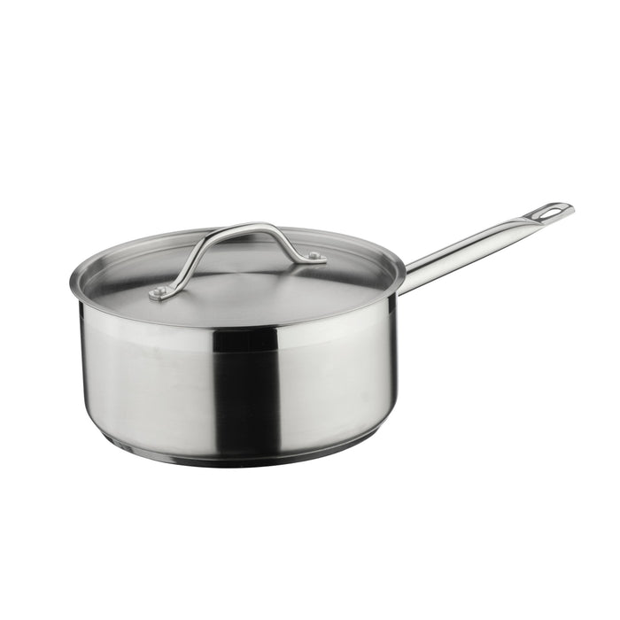 grunwerg Commichef+ Stainless Steel Saucepan and Lid - 20cm