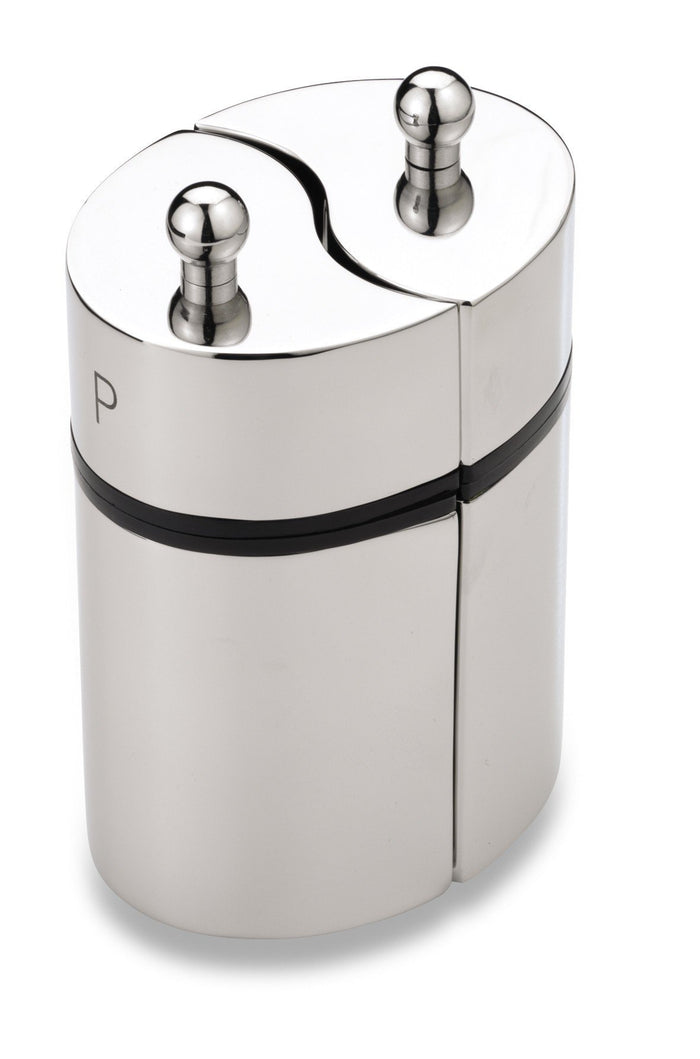 grunwerg Condimates Pepper Mill & Salt Mill Satin 15cm