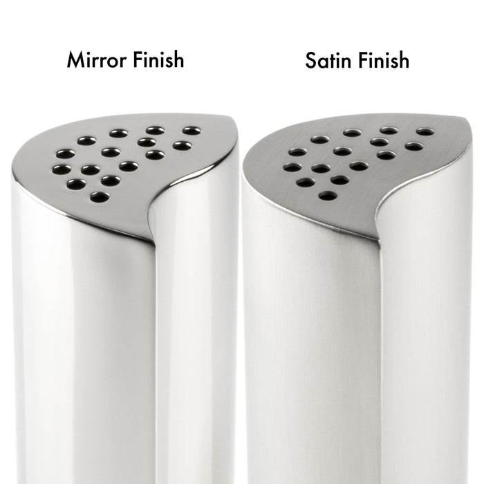 Grunwerg Condimates Pepper Mill & Salt Shaker Satin 10cm