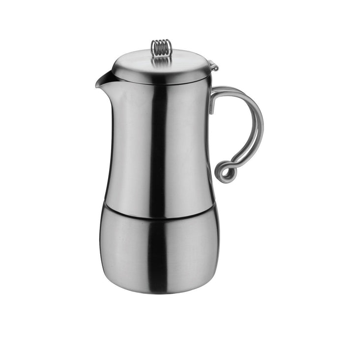 Grunwerg Elements 6 Cup Espresso Maker Satin Finish