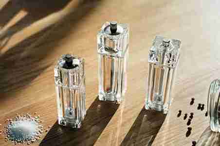 Grunwerg G Mill 9150M Square Body Combo Pepper Mill & Salt Shaker 15cm