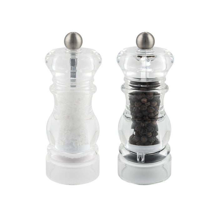 grunwerg Gmill Pepper Mill & Salt Mill Set Acrylic 11cm