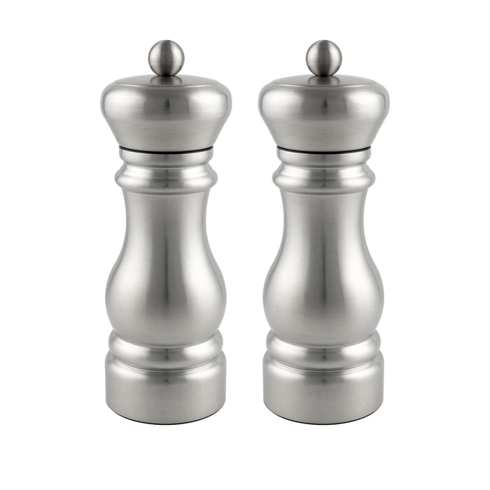 grunwerg Gmill Pepper Mill & Salt Mill Stainless Steel 17cm