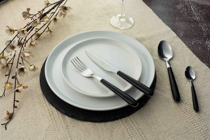 Grunwerg Greenworks 24 Piece Cutlery Set Furnace Black