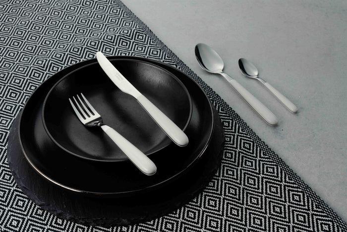 Grunwerg Greenworks 24 Piece Cutlery Set Sepia White