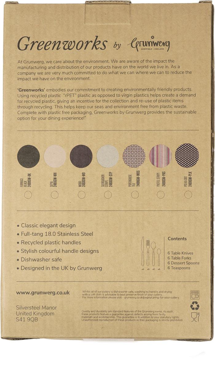 Grunwerg Greenworks 3 Piece Child's Set Dinosaur Pattern