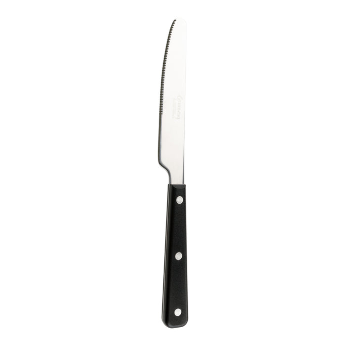 grunwerg Greenworks Recycled ABS Table Knives Black