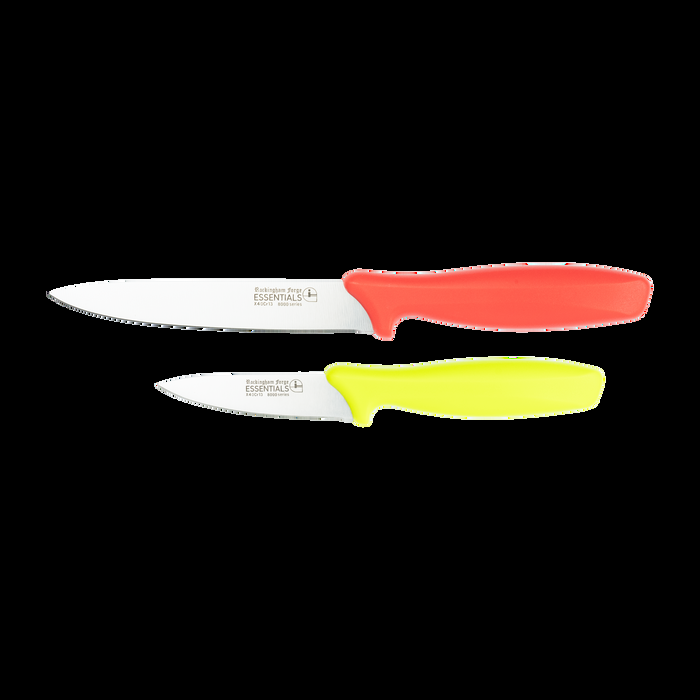 grunwerg 2 Piece Coloured Utility Knife Set