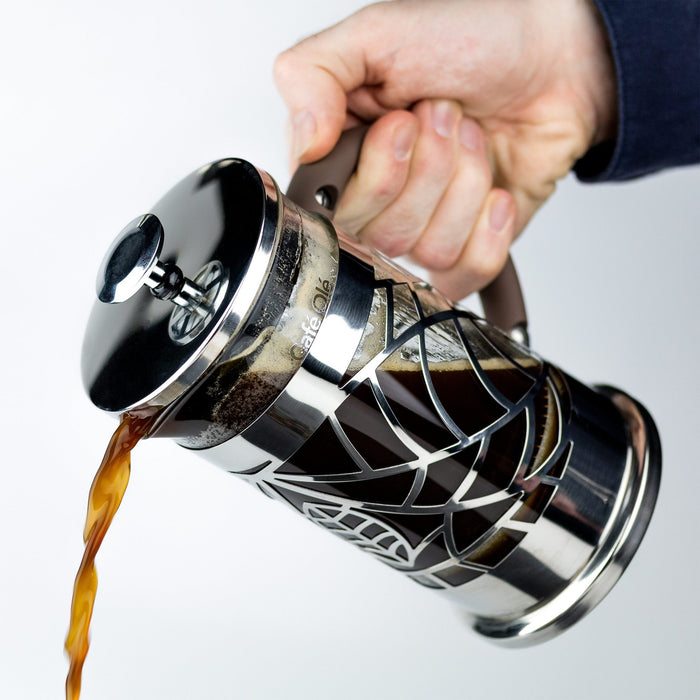 Grunwerg 6 Cup Floral Cafetiere Cut Out Design