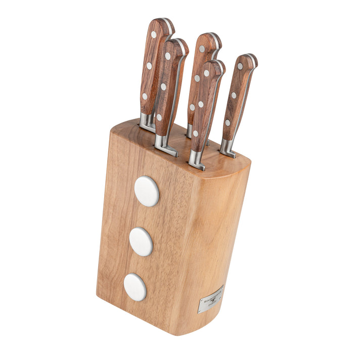 grunwerg 6 Pce Knife Block Set