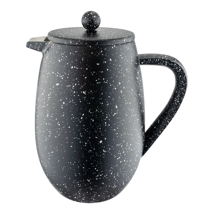 grunwerg 8 Cup Bellied Cafetiere Black Granite