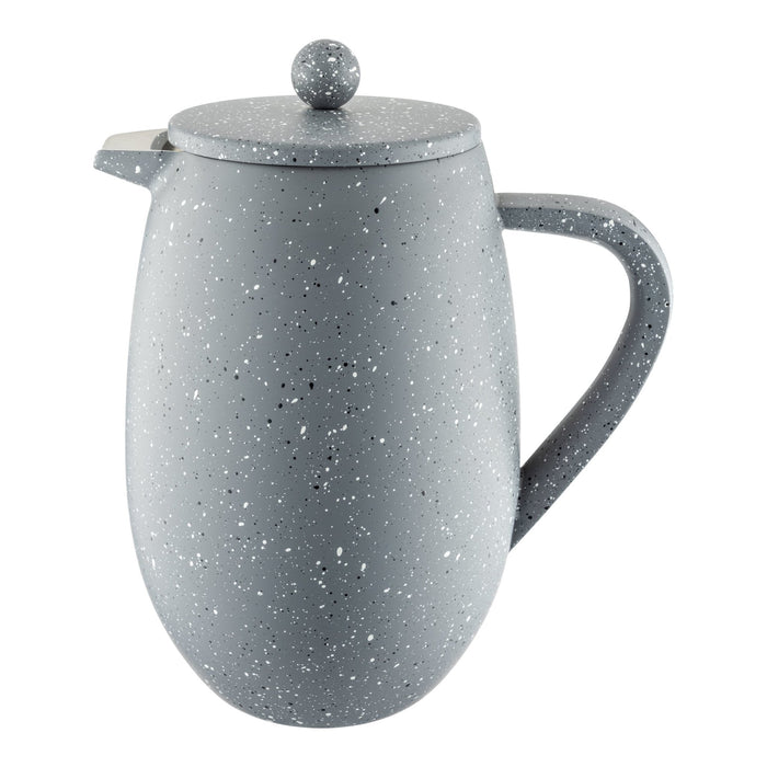 grunwerg 8 Cup Bellied Cafetiere Grey Granite