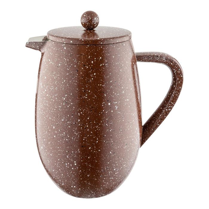 Grunwerg 8 Cup Bellied Cafetiere Red Granite