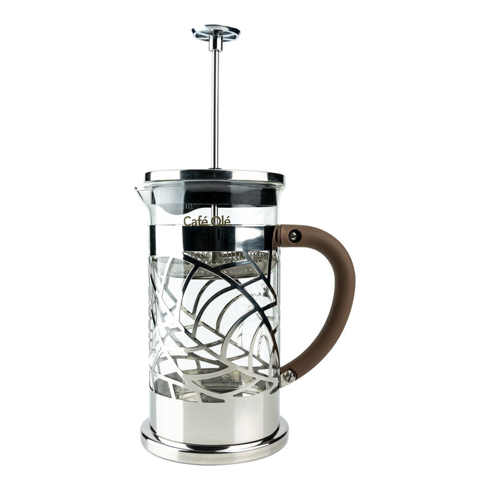Grunwerg 8 Cup Floral Cafetiere Cut Out Design
