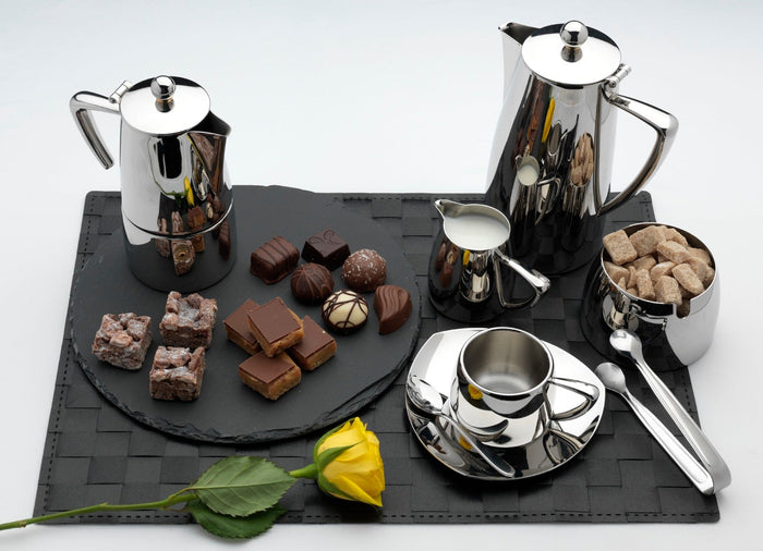 Grunwerg Art Deco 0.82L Teapot Stainless Steel