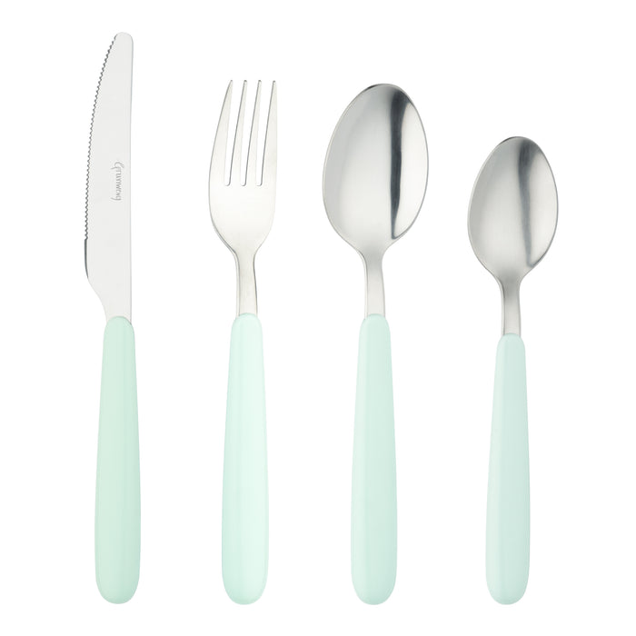 grunwerg Bistro 4311 24 Piece Cutlery Set Sky Blue