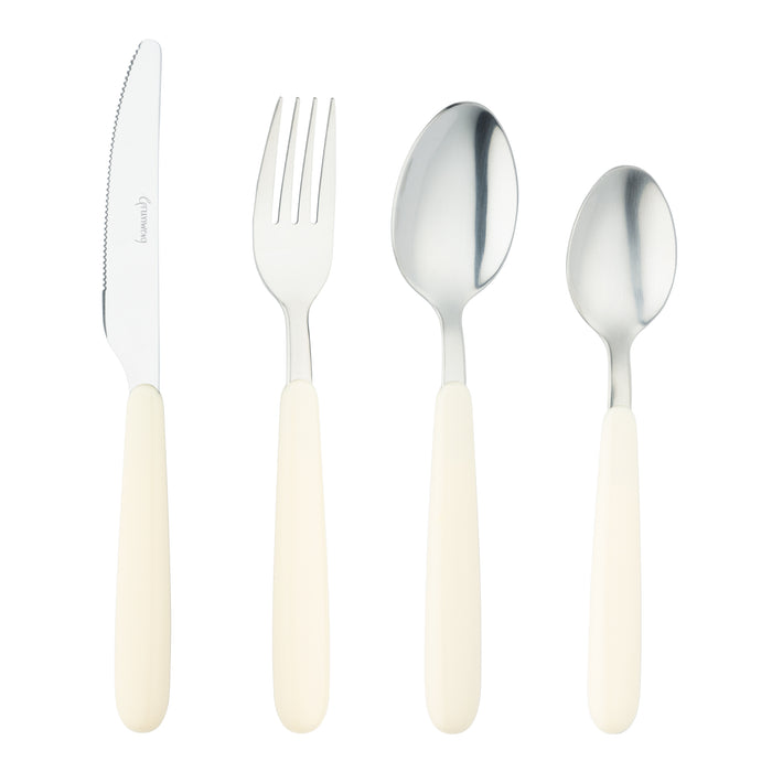 grunwerg Bistro 4311 24 Piece Cutlery Set White