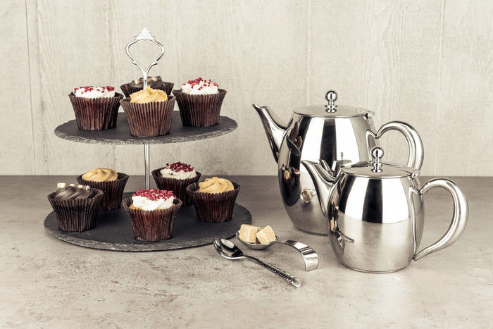 Grunwerg Buxton 1.4L Teapot Stainless Steel