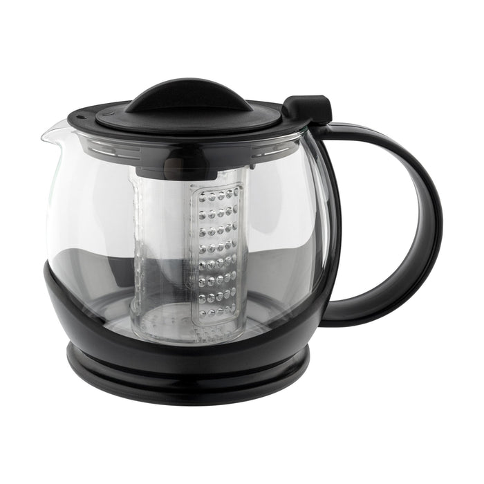 grunwerg Café Olé 1.2L Black Infuser Teapot
