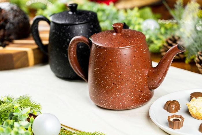 Grunwerg Café Olé 1L Premium Teapot Red Granite