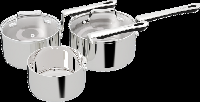 Grunwerg Commichef STACK Tri Ply 3 Piece Set