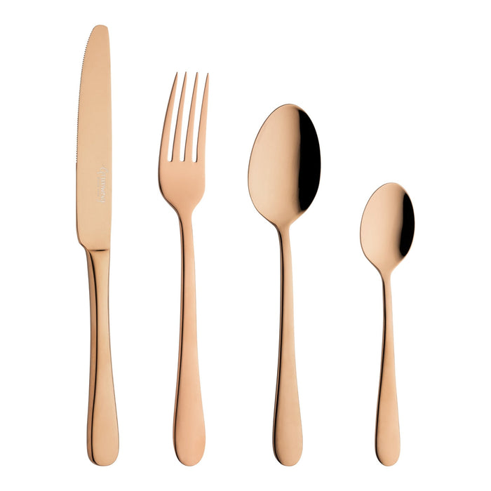 grunwerg Copper 16 Piece Cutlery Set for 4 people
