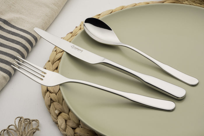 Grunwerg Fiddle 84 Piece Cutlery Set