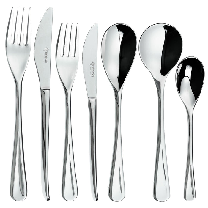 grunwerg Fiesta 84 Piece Cutlery Set for 12 People