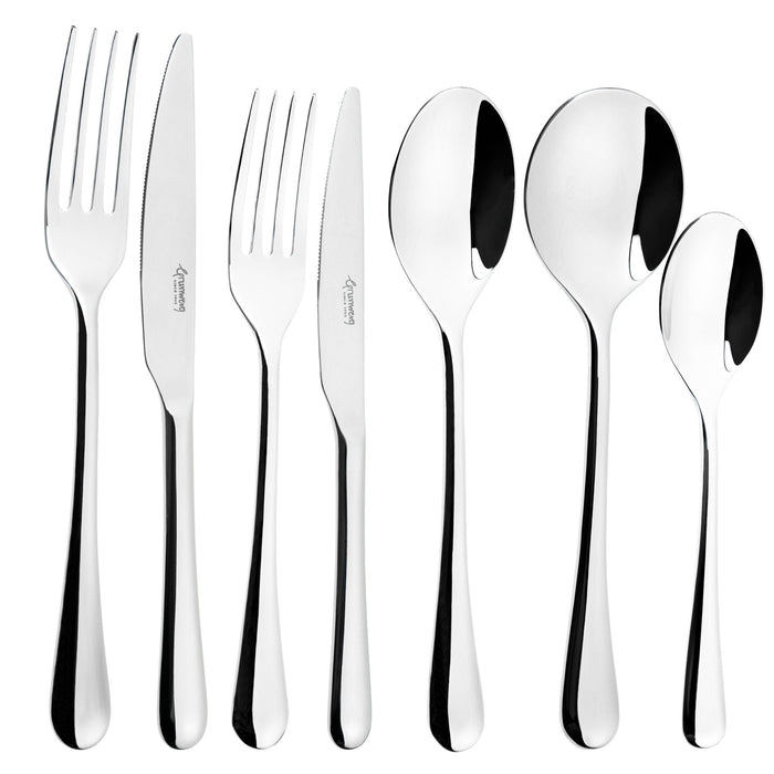grunwerg Gliss 56 Piece Cutlery Set for 8 People