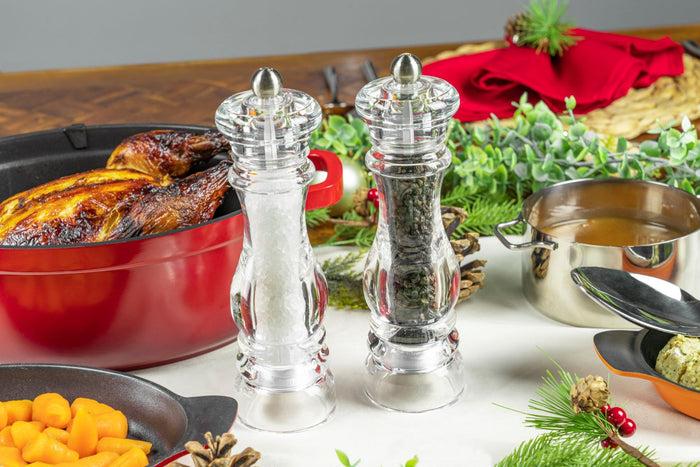 Grunwerg Gmill Acrylic Pepper Mill Clear 12cm