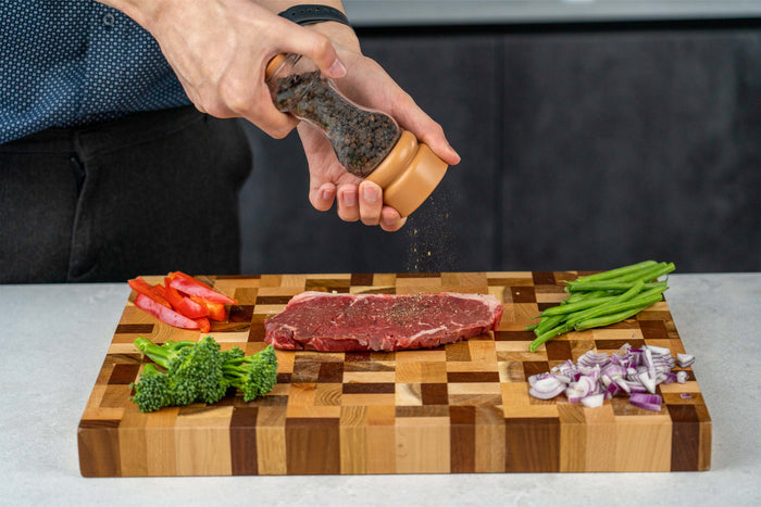 Grunwerg Gmill Clay Red PET Salt Or Pepper Mill