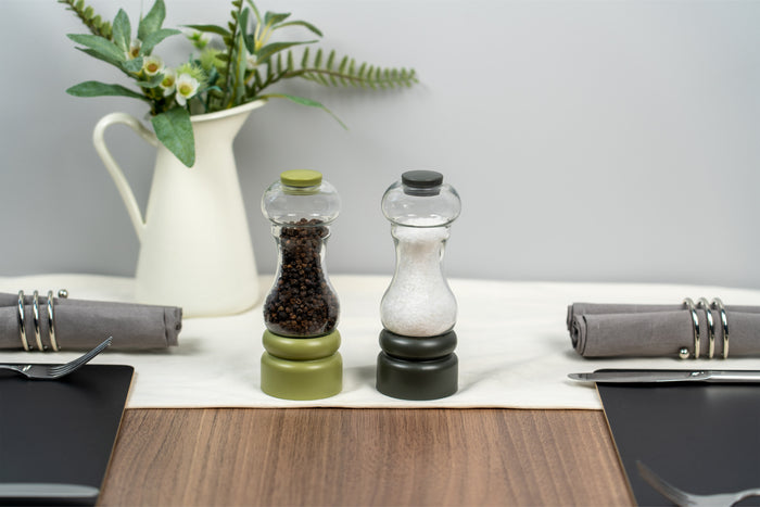 Grunwerg Gmill Olive Green PET Salt Or Pepper Mill