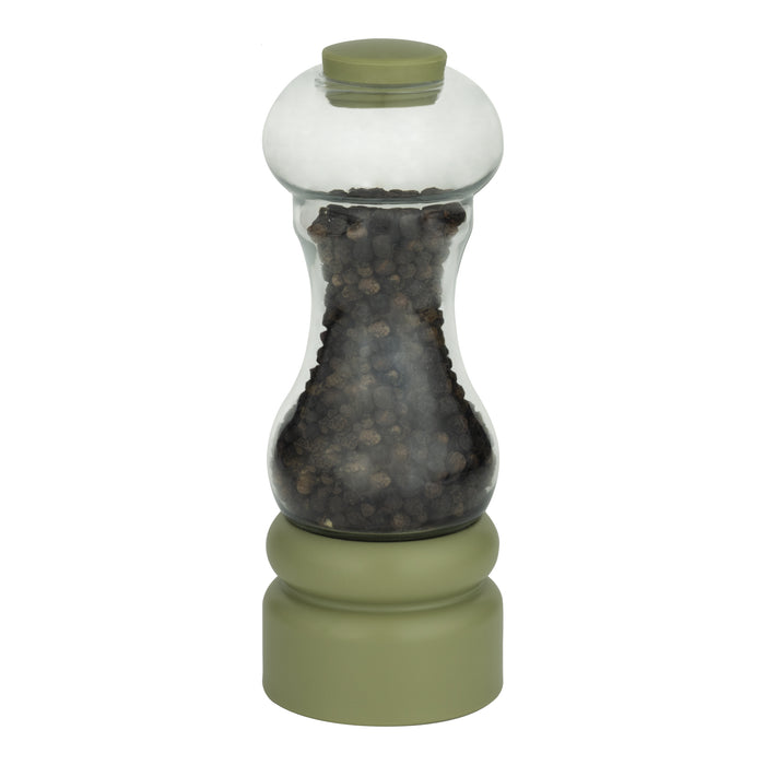 grunwerg Gmill Olive Green PET Salt or Pepper Mill