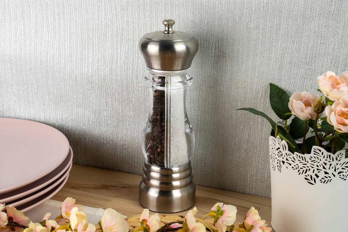 Grunwerg Gmill Pepper Mill Acrylic/Steel 17cm