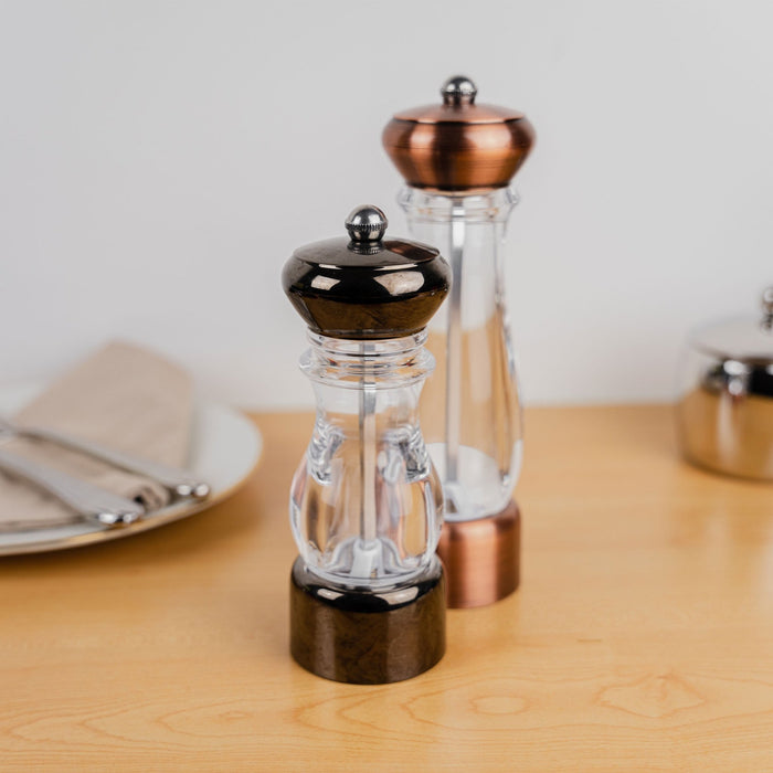 Grunwerg Gmill Salt Or Pepper Mill Gunmetal 17cm