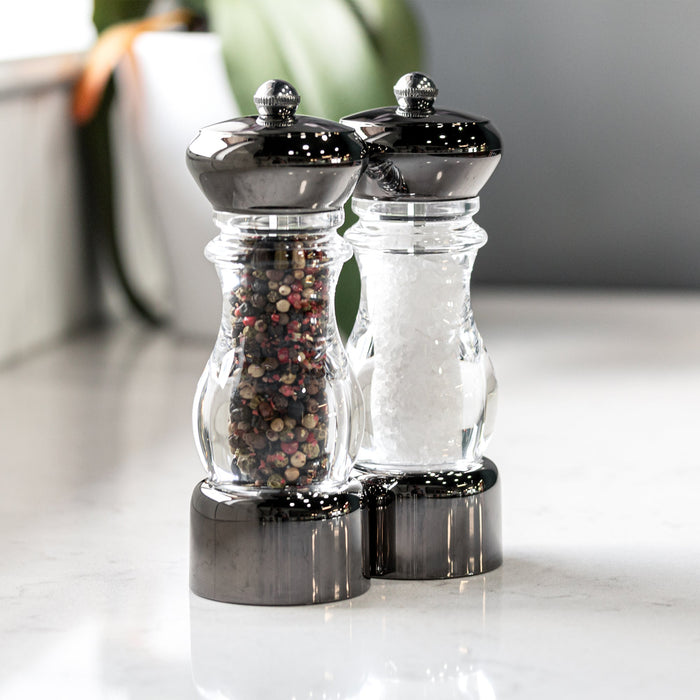 Grunwerg Gmill Salt Or Pepper Mill Gunmetal 21cm