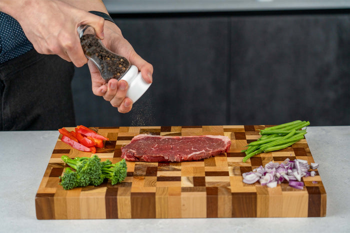 Grunwerg Gmill White PET Salt Or Pepper Mill