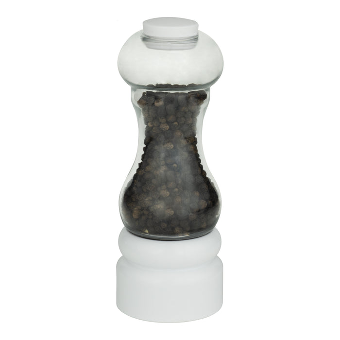 grunwerg Gmill White PET Salt or Pepper Mill