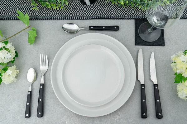 Grunwerg Greenworks Recycled ABS Table Forks Black