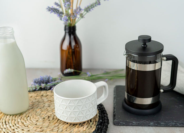 Grunwerg Mode 8 Cup Cafetiere Chrome Finish