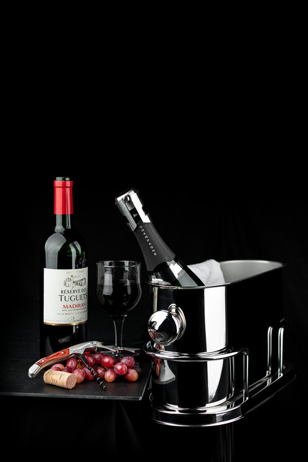 Grunwerg Oval Champagne Cooler With Stand