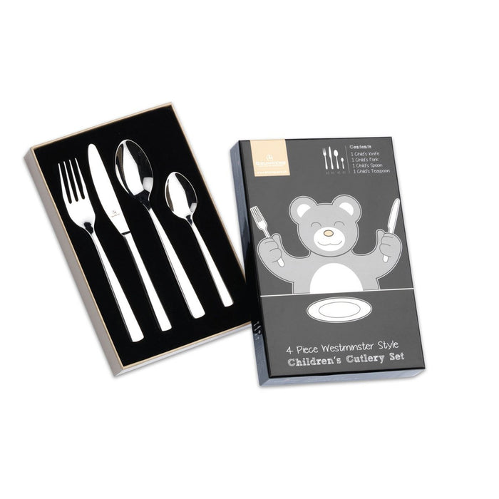 grunwerg Westminster 4 Piece Child's Cutlery Set