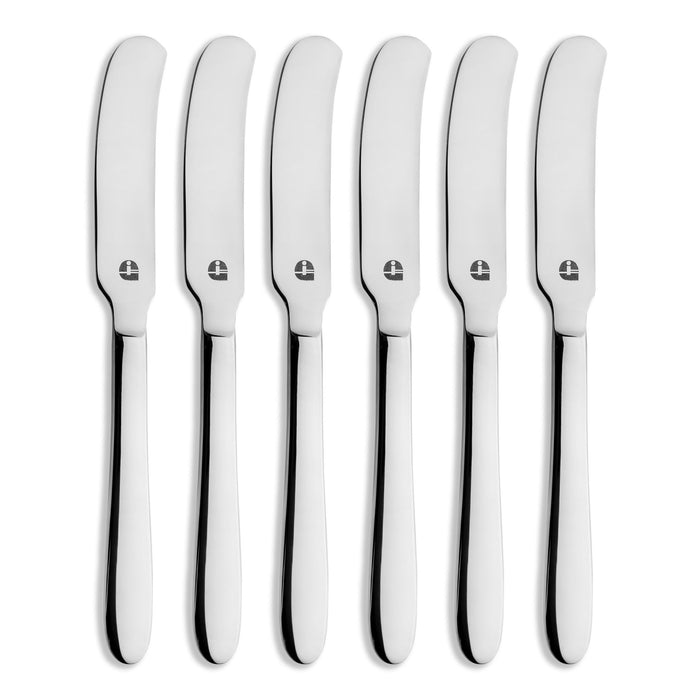 Grunwerg Windsor 18/0 6 Piece Butter Knife Set