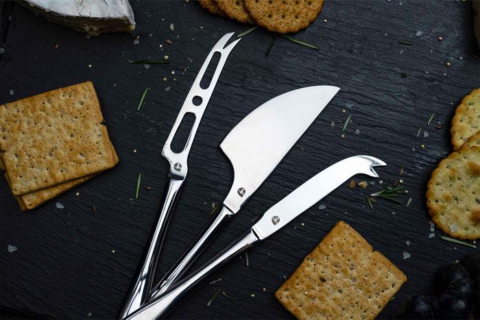 Grunwerg Windsor 18/0 Set Of 3 Cheese Knives