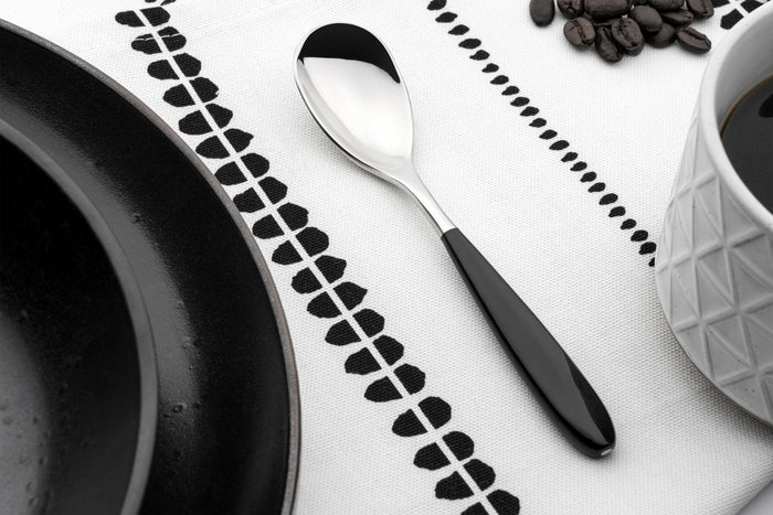Grunwerg Yin & Yang Black Cutlery Sample Set