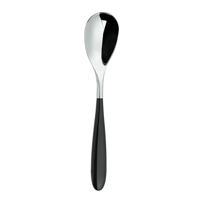 grunwerg Yin & Yang Black Set of 2 Dessert Spoons
