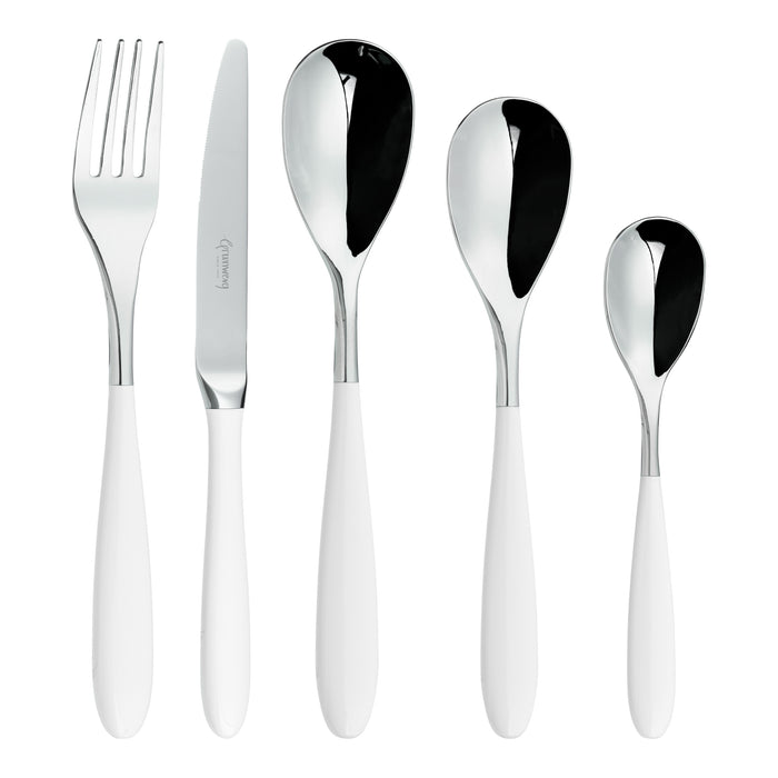 grunwerg Yin & Yang White 26 Piece Cutlery Set