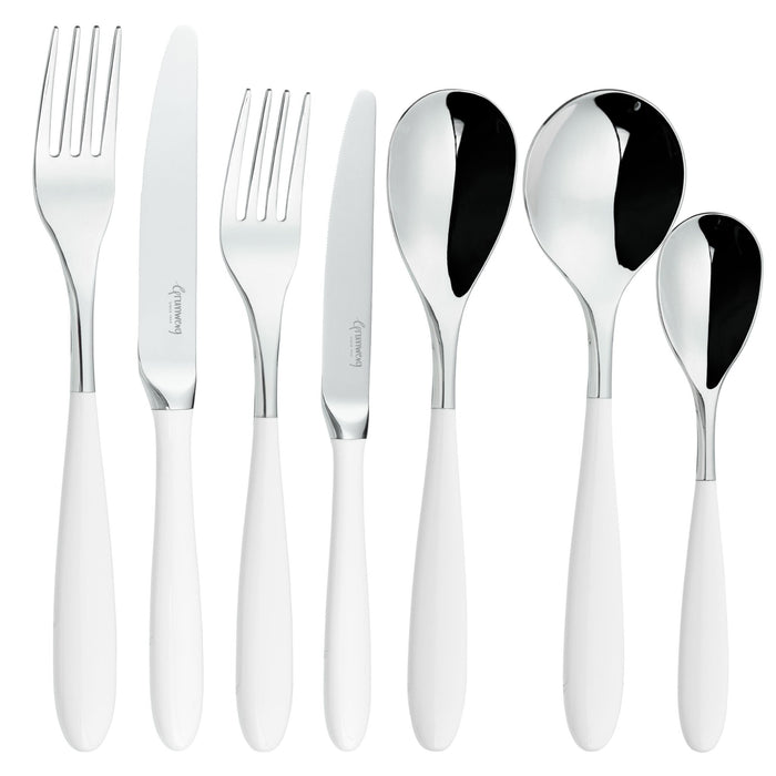 grunwerg Yin & Yang White 56 Piece Cutlery Set